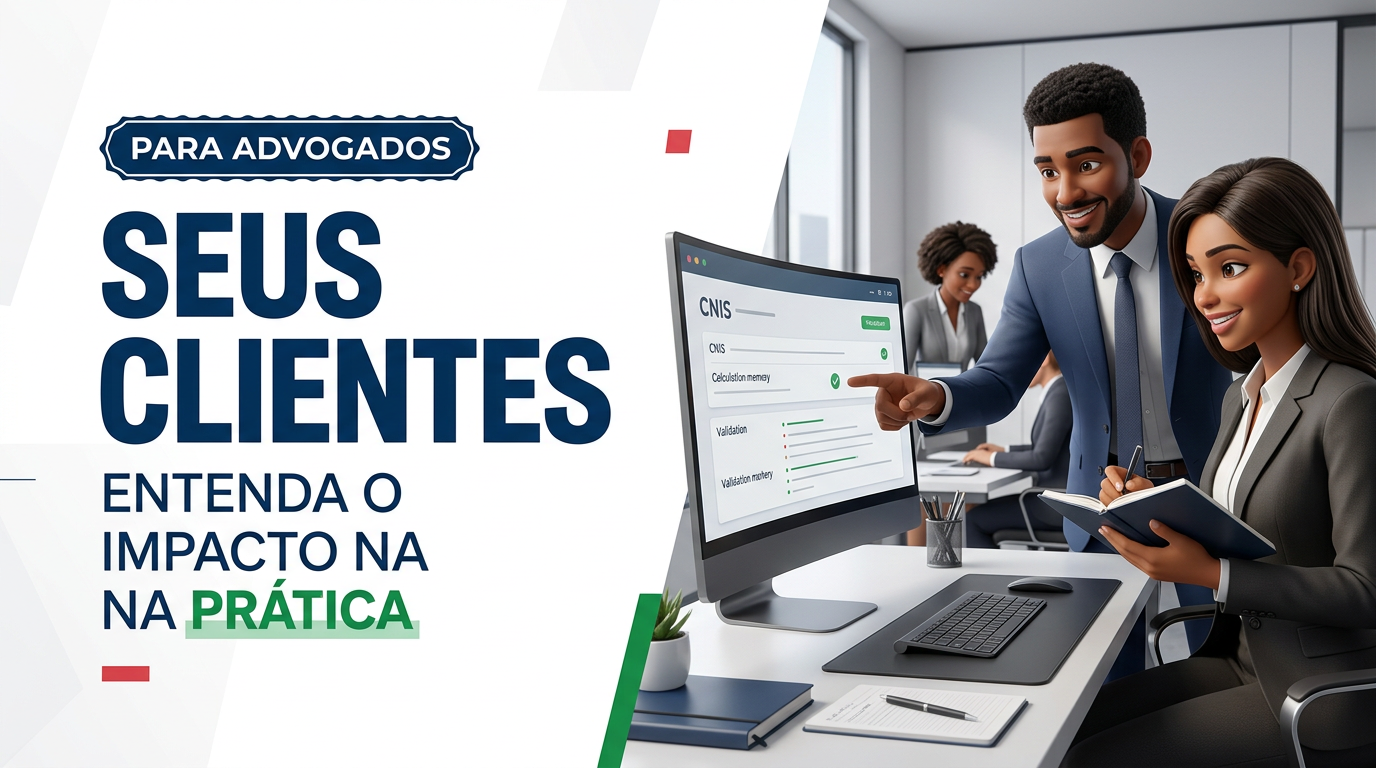 Imagem editorial da JurisPoint AI sobre agenda juridica para advogados, com visual abstrato de cnis e parecer previdenciario para advogados.